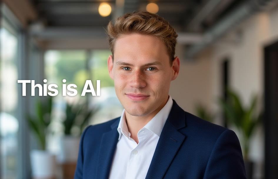 Photos Professionnelles d'Employés avec l'IA sans Photographe